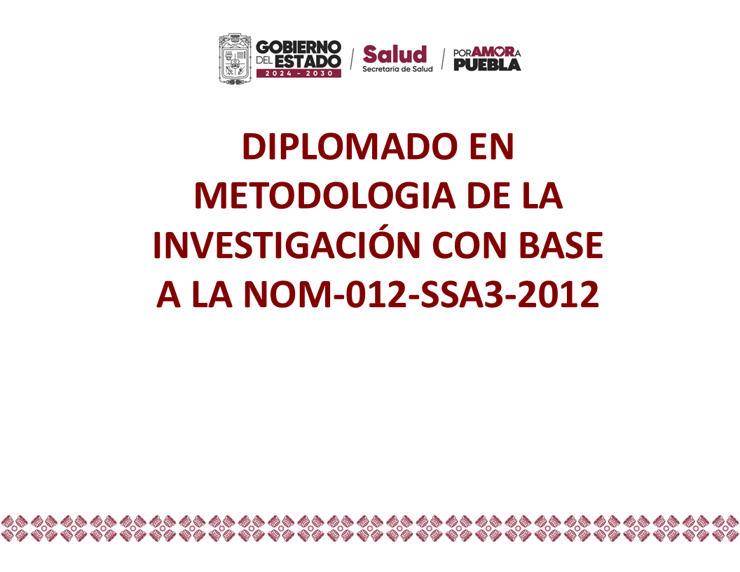 Diplomado en Metodología de la Investigación con base en la NOM-012-SSA3-2012_2026 DMLI_0001